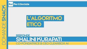 Qual è un esempio di algoritmo etico?