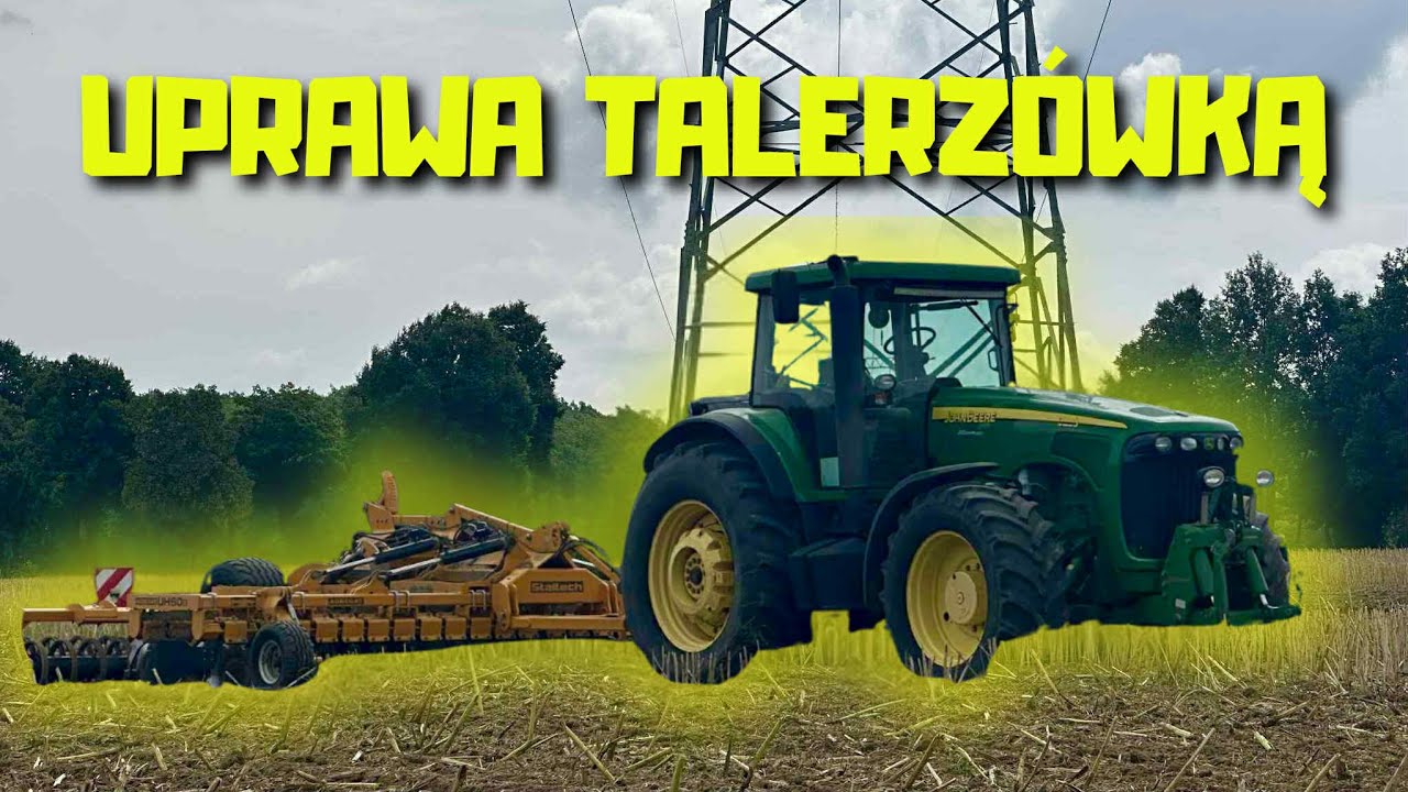 Jak wygląda talerzowanie po zbiorze rzepaku?Prace pożniwne🌾🚜