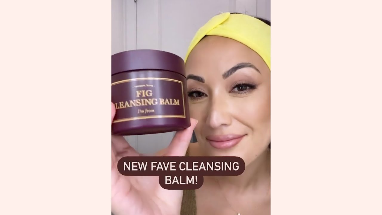 mixed makeup cleansing balm
