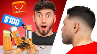 I BOUGHT THE BEST $100 BARBER KIT ON ALI EXPRESS!