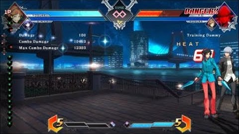 BBTAG (OLD version): Yosuke + Orie cross combo #2