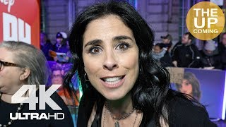 Sarah Silverman on Ralph Breaks the Internet - interview at premiere in London