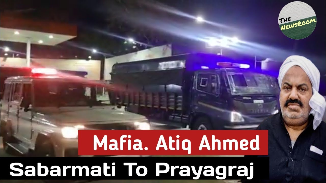 Atiq Ahmad Night journey with UP Police Sabarmati to Prayagraj, Umeshpal Case UP News. The NewsRoom