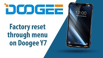 How to Factory Reset through menu on Doogee Y7?