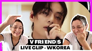 V 'FRI(END)S' - Live Clip W Korea - REACTION