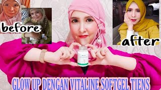 GLOW UP FLEK HILANG TUNTAS KULIT PUTIH KINCLONG DENGAN VITALINE SOFTGEL TIENS screenshot 4