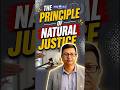 Principles of Natural Justice⚖️|Complete Guide for UPSC & Judiciary #upsc #judiciary #naturaljustice