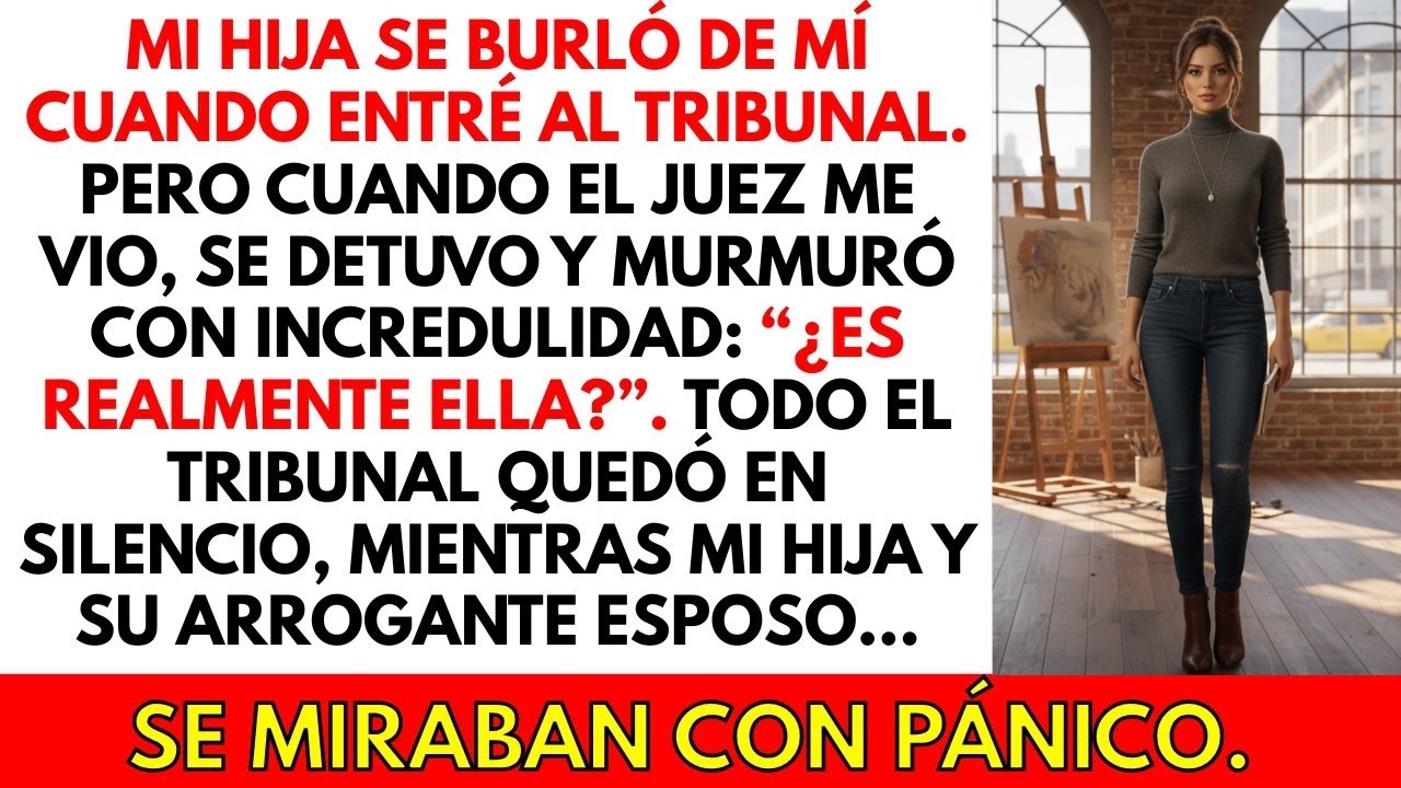 Cuando entré al tribunal, el juez se paralizó  '¿Es ella '  Lo que nadie sabía sobre mí era…