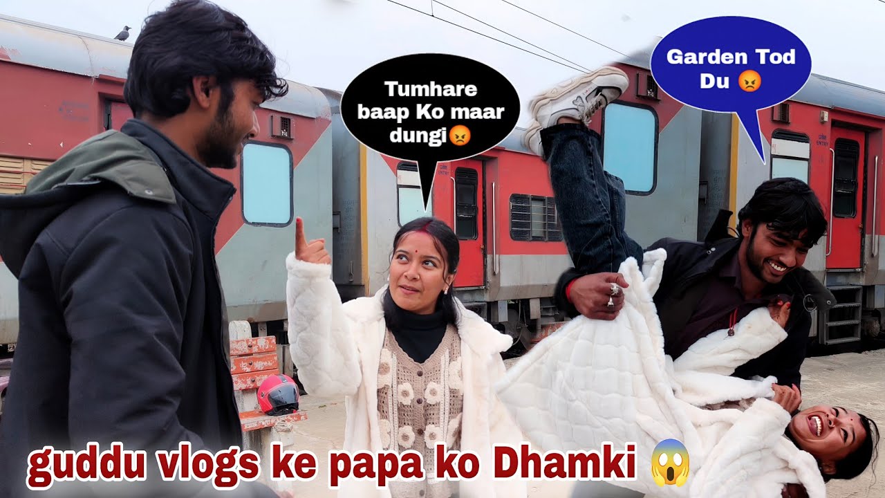 Guddu vlogs के पापा को चाकू मारने की धमकी दे दिया 😱 !! kishori Reaction