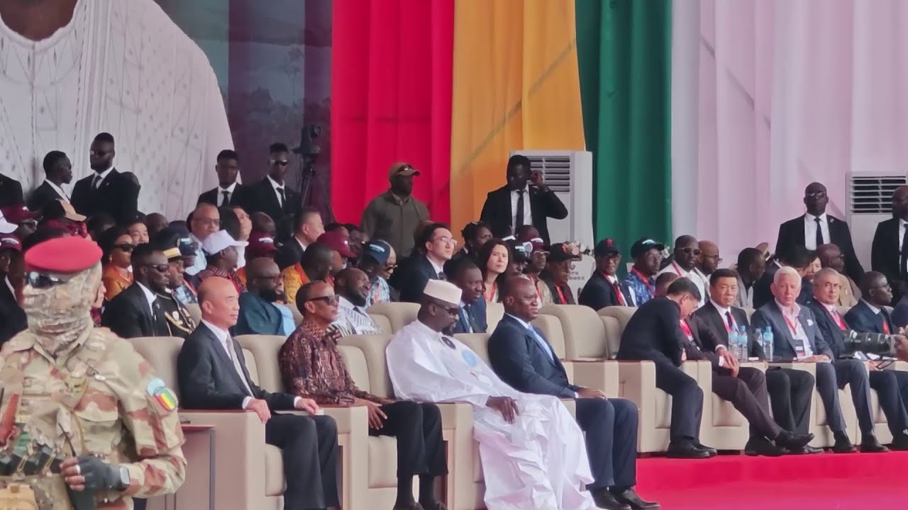 Guinée : Le président Mamadi Doumbouya à l'inauguration de Simandou