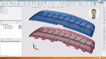 QuickSplit-Tutorial #2 - MOLD Design Video Series Cimatron