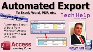 Automated Export of Data from Microsoft Access to Excel with Just One Click