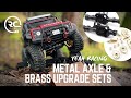 Should you weight your trx4    yeah racing metal axle  brass upgrade sets
