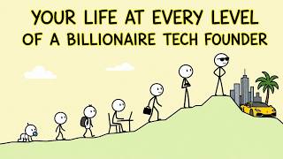 Your Life at Every Level of a Billionaire Tech Founder