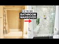 SPA-LIKE BATHROOM TRANSFORMATION 🛁🔨 | from start to finish!