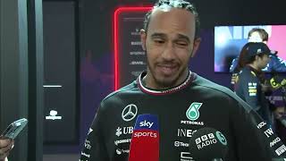 Lewis Hamilton Qualifying Interview | 2024 Bahrain Grand Prix