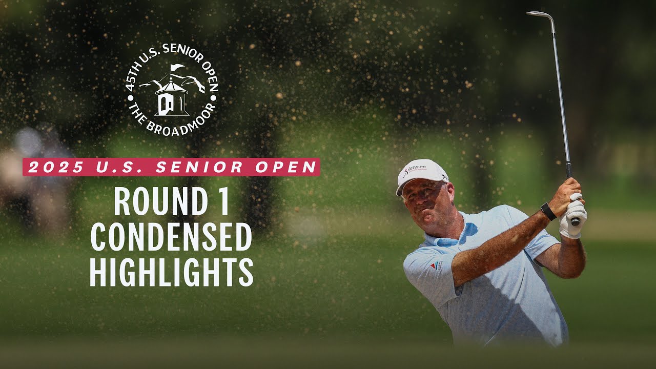 2025 U.S. Senior Open Highlights: Round 1, Condensed