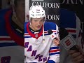 This Matt Rempe interview is the best #mattrempe #nyr #nhl