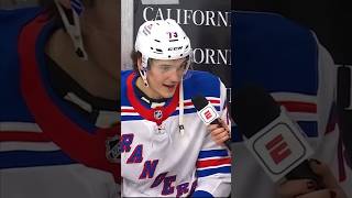 This Matt Rempe interview is the best #mattrempe #nyr #nhl