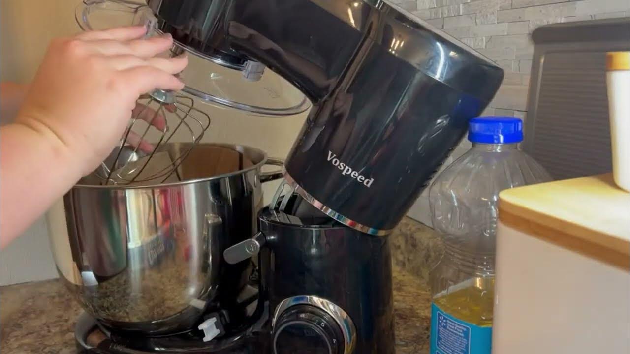 Vospeed Stand Mixer, 660W 6 Speed Tilt Head Kitchen Mixer Review