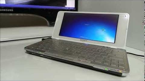 SONY VAIO P ZIF HDD Boot Time, Windows7