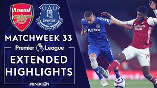 Arsenal v. Everton | PREMIER LEAGUE HIGHLIGHTS | 4/23/2021 | NBC Sports