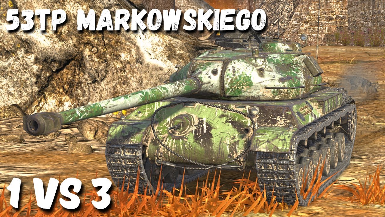 53TP Markowskiego - 5 KILLS | 2,3 K Damage, WoT Blitz Replay
