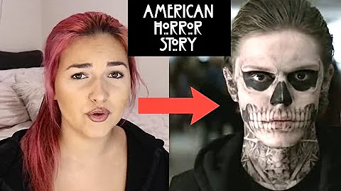 Attempting an AHS Tate Makeup Look (NOT a Makeup A...