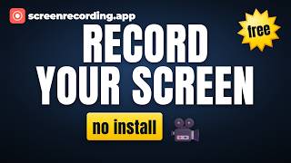 Record Your Screen Free in Your Browser - No Install, No Account screenshot 3