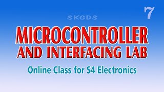 Kerala | Polytechnic | Electronics | Microcontroller Lab | Exp 07 | Comparison of Two Numbers Wealth