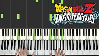 DBZ Infinite World  Tropica (Piano Tutorial Lesson)