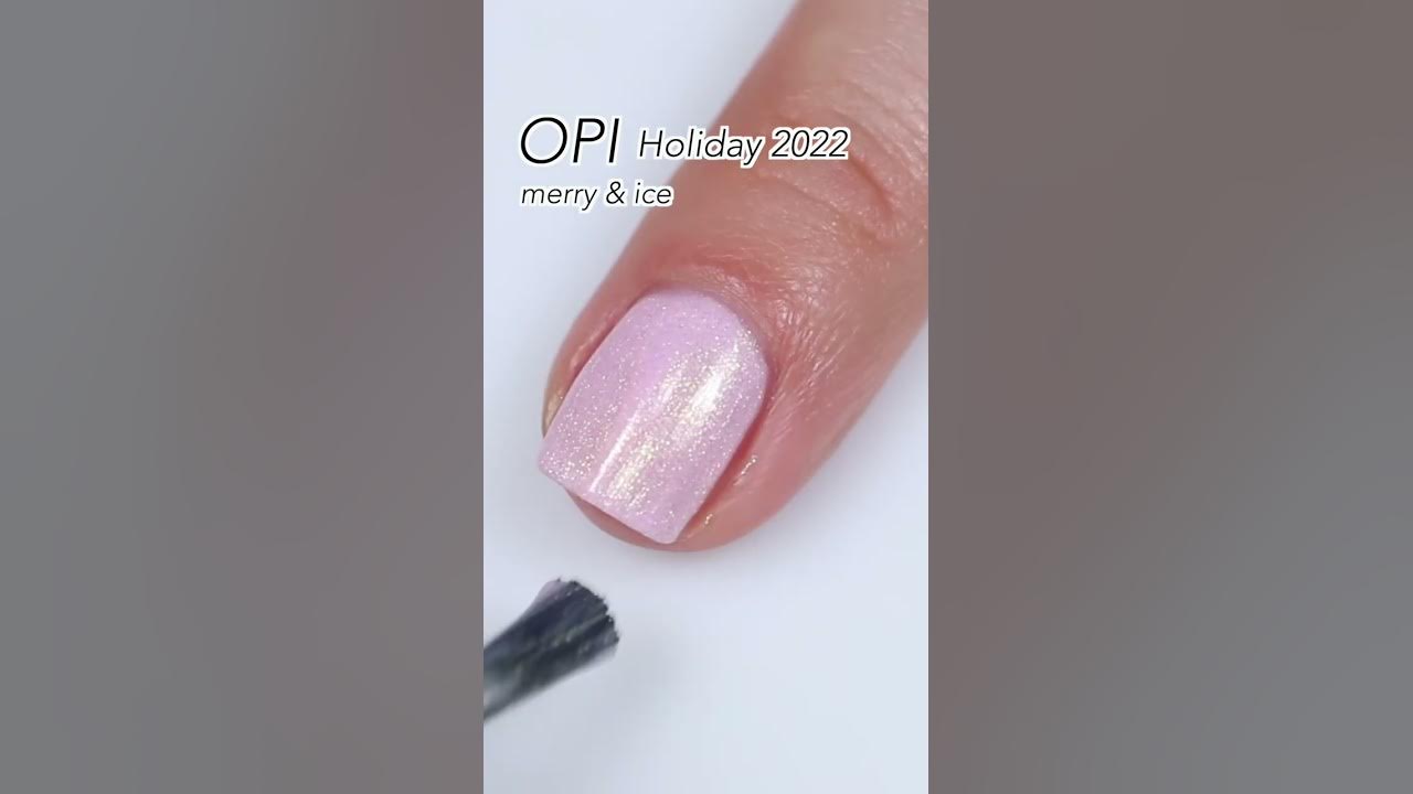 OPI Merry & Ice #shorts - YouTube