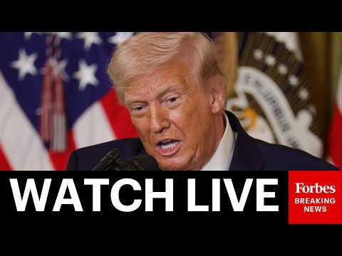 LIVE: President Trump Delivers Remarks With Technology Leaders At The White House