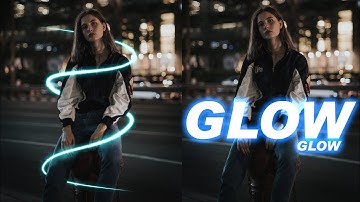 Neon Glow Lines - Glowing Effect Photoshop Tutorial..