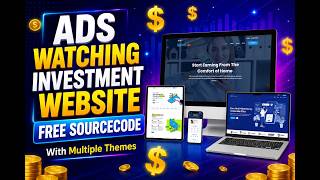 Ads Watching Website Source Code With 3 Templates