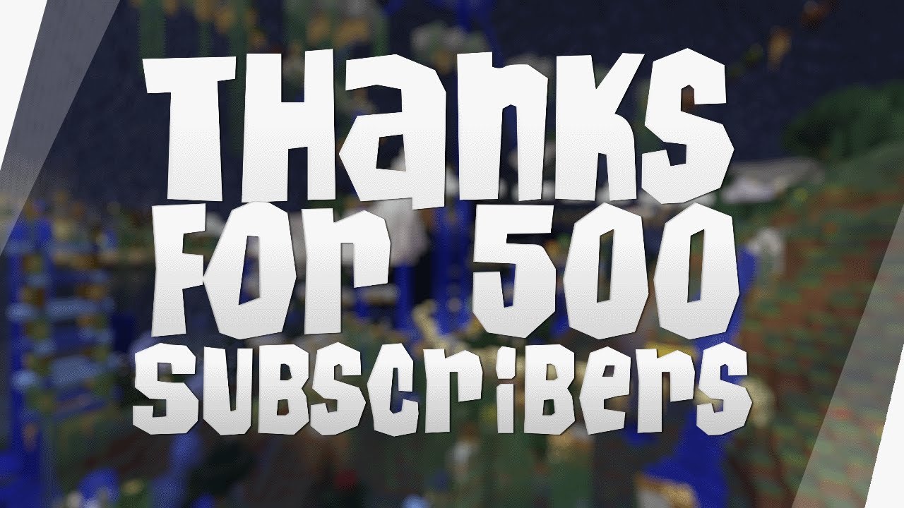 Thanks for 500 Subscribers! | dragonic212