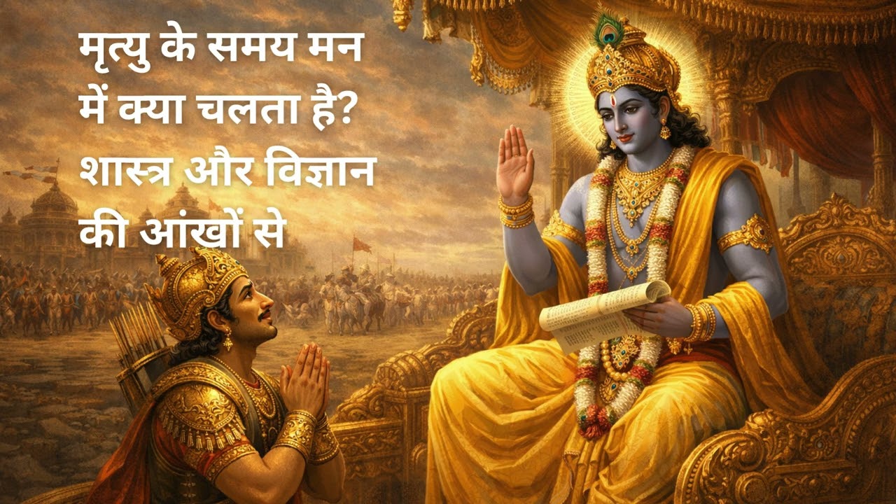 मृत्यु के समय मन में क्या चलता है? -शास्त्र और विज्ञान की आंखों से