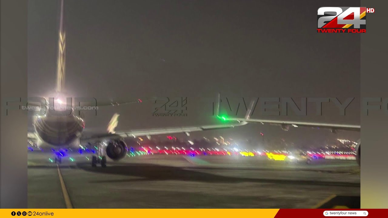 മുംബൈ വിമാനത്താവളത്തിൽ വിമാനങ്ങളുടെ ചിറകുകൾ കൂട്ടിമുട്ടി