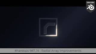 #hardops 987_14 - Radial Array Log