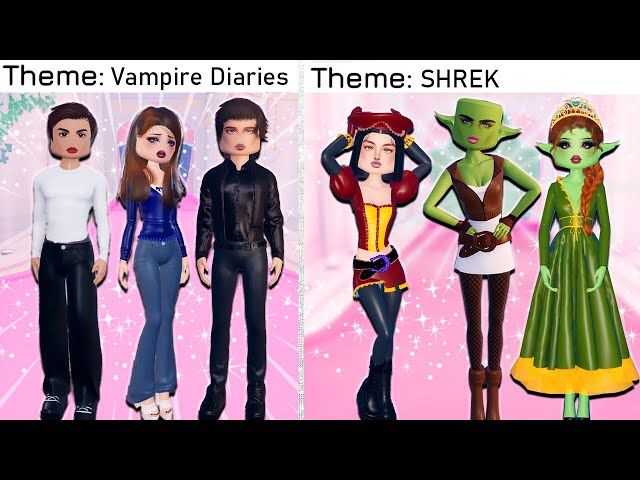 I Tried CUSTOM THEMES ONLY In Dress To Impress - YouTube
