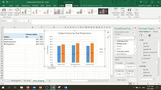 Brief introduction into Excel Data Visualization (Bar Chart)