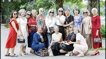 PHÁT SỐT với hội Chị Em TÓC BẠC LẤP LÁNH