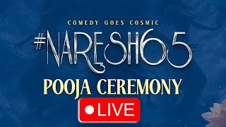 🔴LIVE : #Naresh65 Pooja Ceremony | Allari Naresh , Naga Chaitanya | Hasya Movies | TFPC