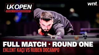 Eklent Kaçi vs Ruben DoCampo | Round One | 2025 UK Open Pool Championship