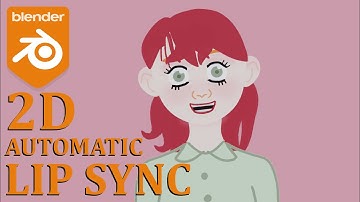 2D AUTOMATIC LIP SYNC ( BLENDER 2.9 )