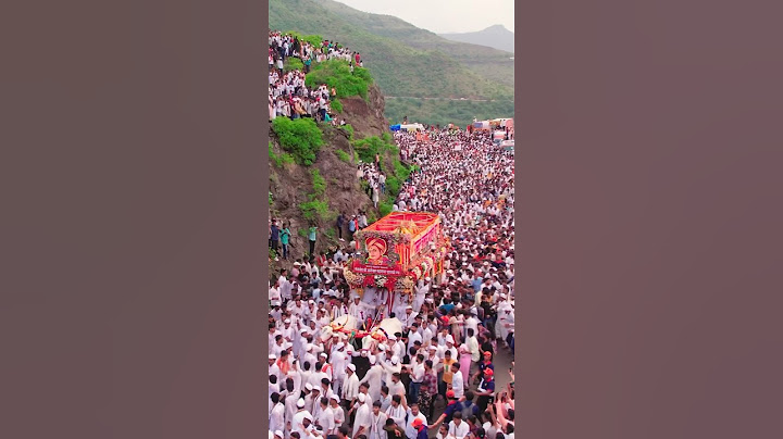 Shri Sant Dyaneshwar Maharaj Palkhi | 📍Dive Ghat, 02/07/2024 #pune #palki #mauli #maharashtra
