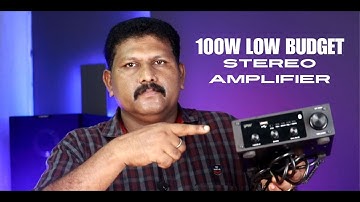 LOW BUDGET 100W CLASS D STEREO AMPLIFIER FOR HOME USE #projectwonders