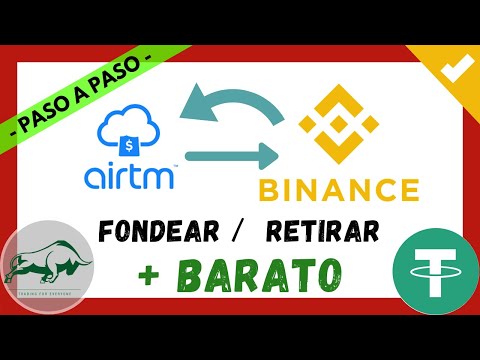 ✔️ Transferir a BINANCE P2P desde AIRTM ➕ BARATO ❓【 FONDEAR y RETIRAR Paso a Paso con Tether USDT 】?