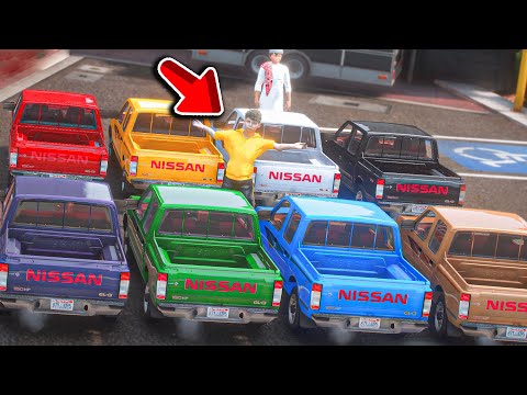 تجمع سيارات الددسن الصغيرة  فلم قراند