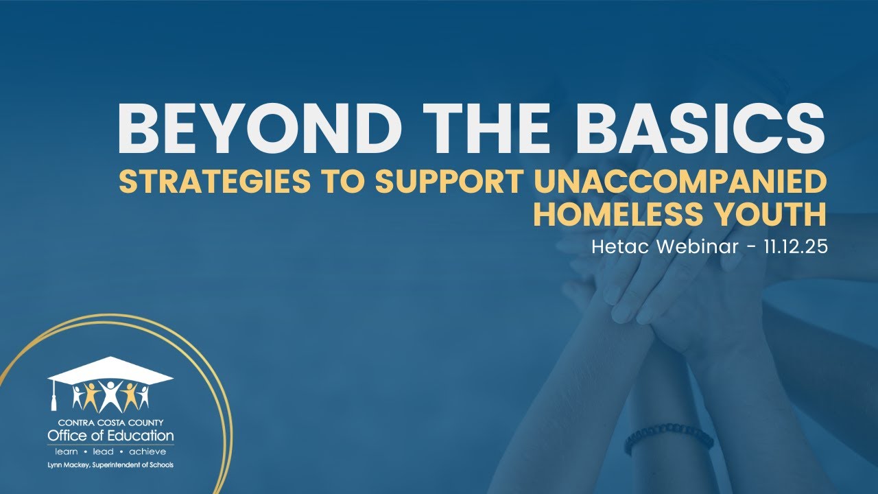 Beyond the Basics: Strategies to Support Unaccompanied Homeless Youth